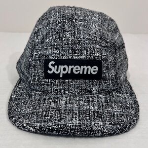 Supreme Boucle Camp Cap Black (SS18)